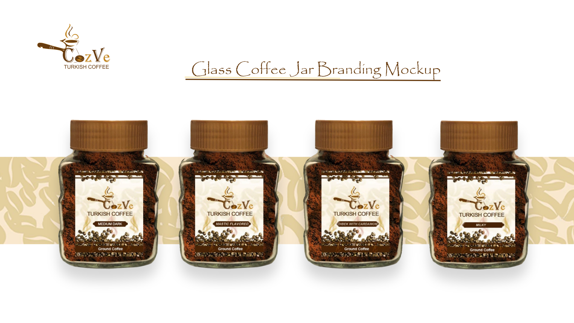 CezVe Glass Jar Packaging